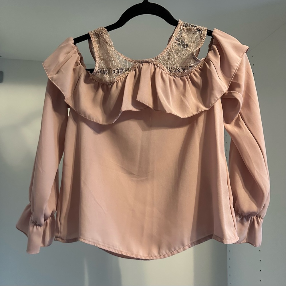 H&m Divided womens lace top or blouse